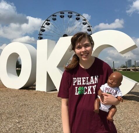 Alyssa in Oklahoma City portrait photo